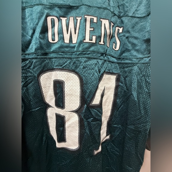 VINTAGE PHILADELPHIA EAGLES TERRELL OWENS 2000'S AUTHENTIC REEBOK JERSEY - Picture 8 of 9
